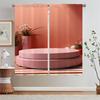 Morandi Pink Kitchen Curtains Salon 2 Cheap Pieces Short Window Curtains Home Chiffon Curtain Tiebacks Blinds Curls Tentacles