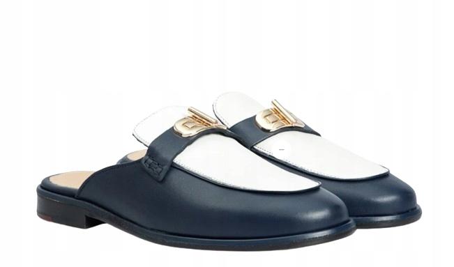 Super Merchant Tommy Hilfiger Damen Slip-On Leder Elegante Sandalen 39 Tna