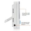 Digital RefrigeratorFreezer Thermometer with Magnet and Stand, Digital LED Alarm IndicatorMemory, for Home Kitchen, Bar, Cafe, Restaurant.