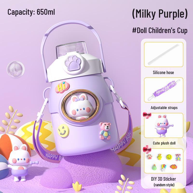 2025 Izolovaná nerezová dětská láhev na vodu s víčkem otevíraným jedním tlačítkem