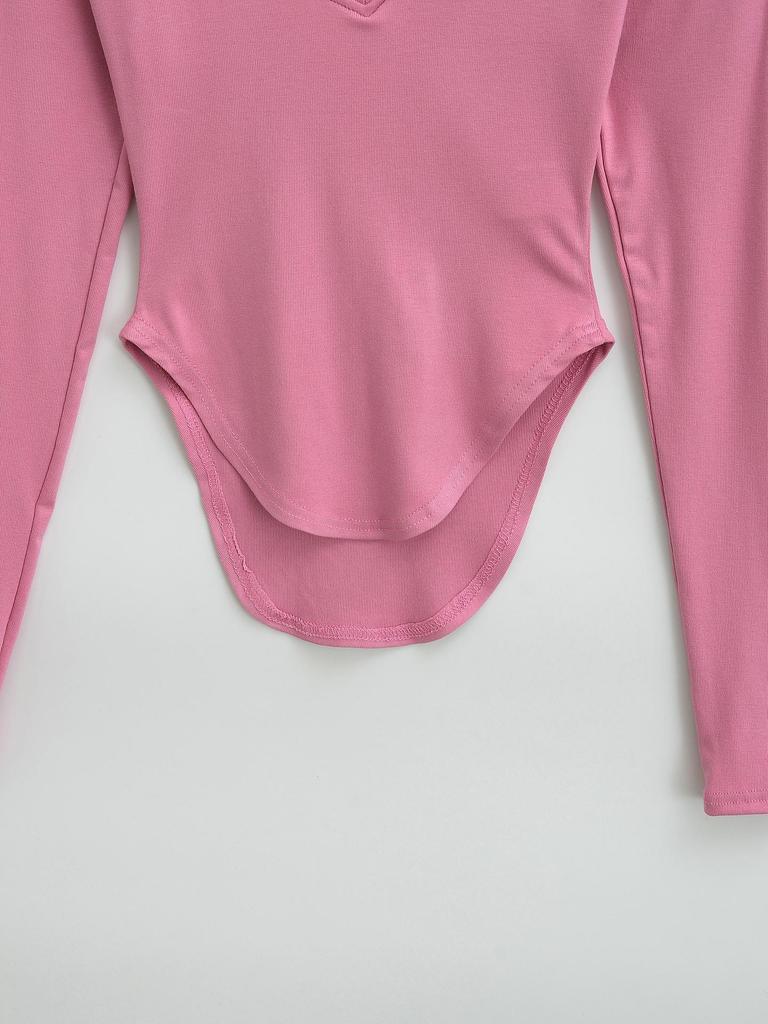 Spicy Girl Sweetheart Neck Slimming Long Sleeve Fitness Top for Women - Spring/Summer Collection