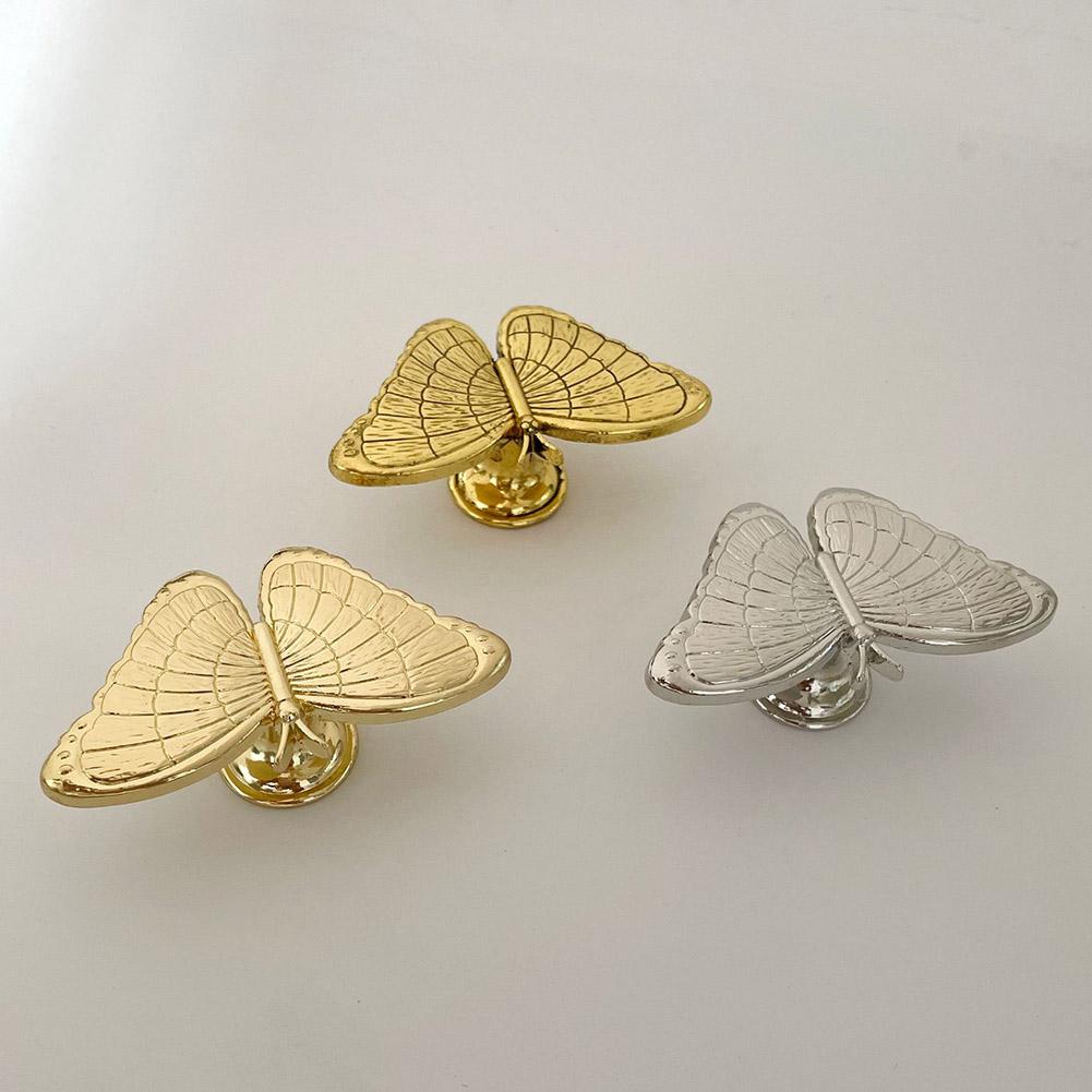 Butterfly Shape Furniture Handles Drawer Handles Knobs Wardrobe Cabinet Pulls Zinc Alloy Kitchen Cupboard Furniture Hardware
