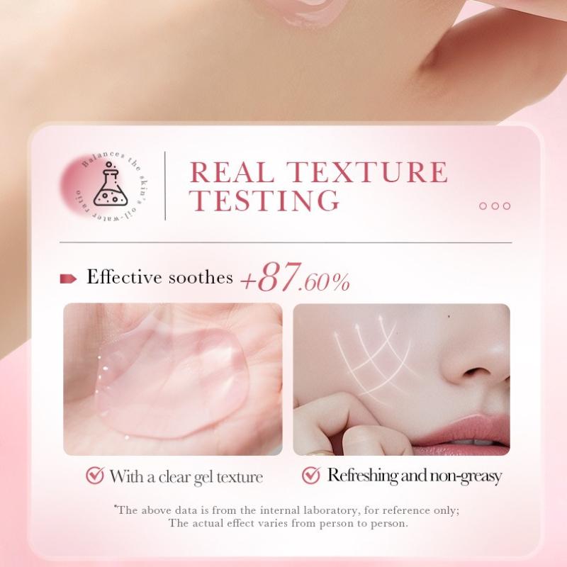 Pink Aloe Vera Soothing Moisturizing Gel 300g Moisturizing Aloe Vera Gel Skin Care Products