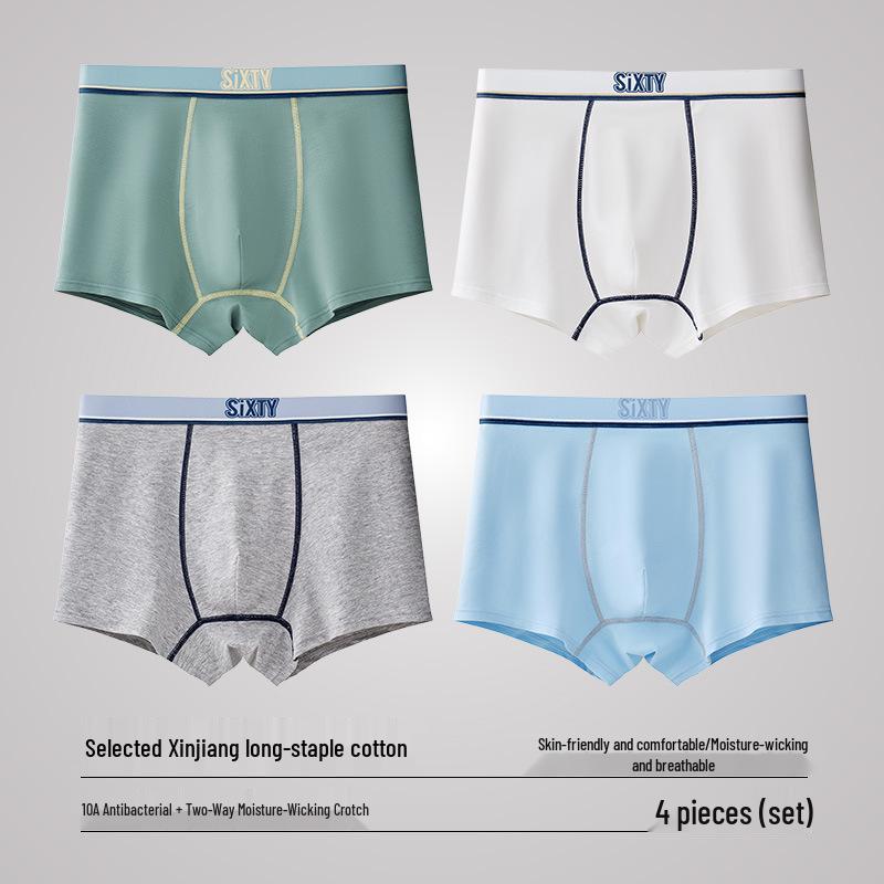 Teen Boys' Cotton Boxer Briefs (A Grade), Ages 15-18