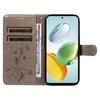 For Honor Play 60 Plus 5G/Play 9T/X7c 4G/200 Smart 5G PU Leather Cases Flower Pattern Wallet Stand Phone Cover with Strap