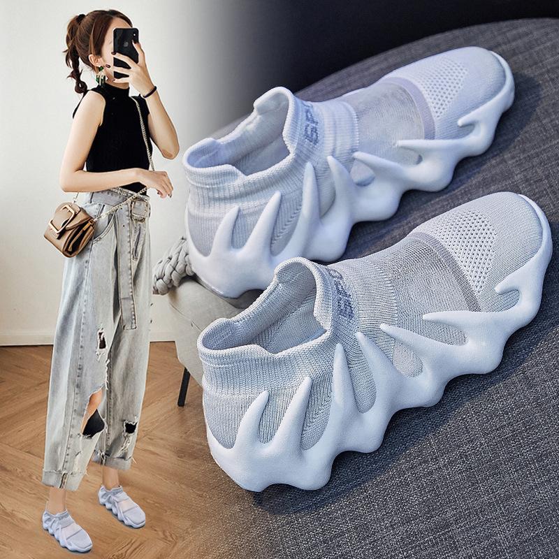 Training Fitness Shoes Women Skipping Rope Platform Treadmill Shoes Yoga Indoor Special Soft Sole Lightweight Shock Absorption Sports Shoes Women