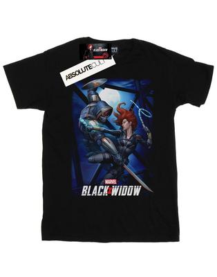 Mens Black Widow Movie Bridge Battle T-Shirt