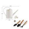 Watering Can Garden Tool Set Spade Rake Large Capacity Modern Pot Gardening Tools
