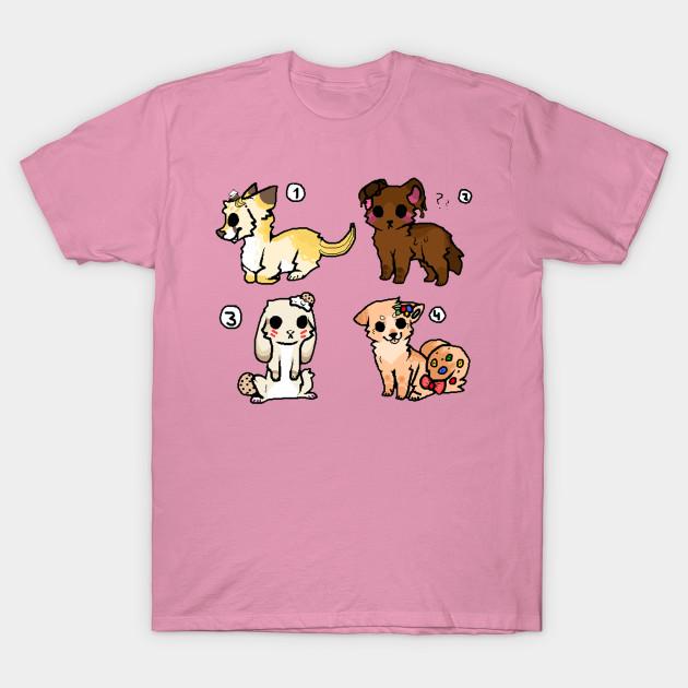 New Fashion Men T Shirt Cutie Dogs Group Print Short Sleeve Tops Tees Casual