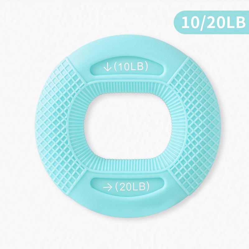 1 Pc Double Strength Grip Exerciser Hands Rehabilitation Training Silicone Grip Ring Enhance Wrist Strength