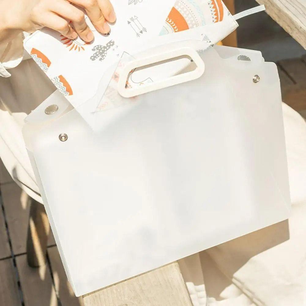 Portable Organization Protector Carrying Case Waterproof Document Folder  Office Supplies