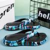 Summer Slippers Men EVA Lightweight Flip Flops Beach Sandals Non-slip Casual Flat Shoe 2025 Slippers Indoor Shoes Outdoor Slides