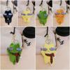 Cat Finely Sewn Cat Keychain With Fish Eyes Cat Plush Keychain Cartoon Kitten Stuffed Doll  Female