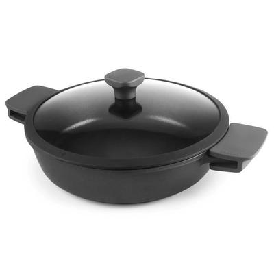IBILI Neo - Non-stick Sauté Pan with Glass Lid (32 Cm) - Forged Aluminium - Full Induction