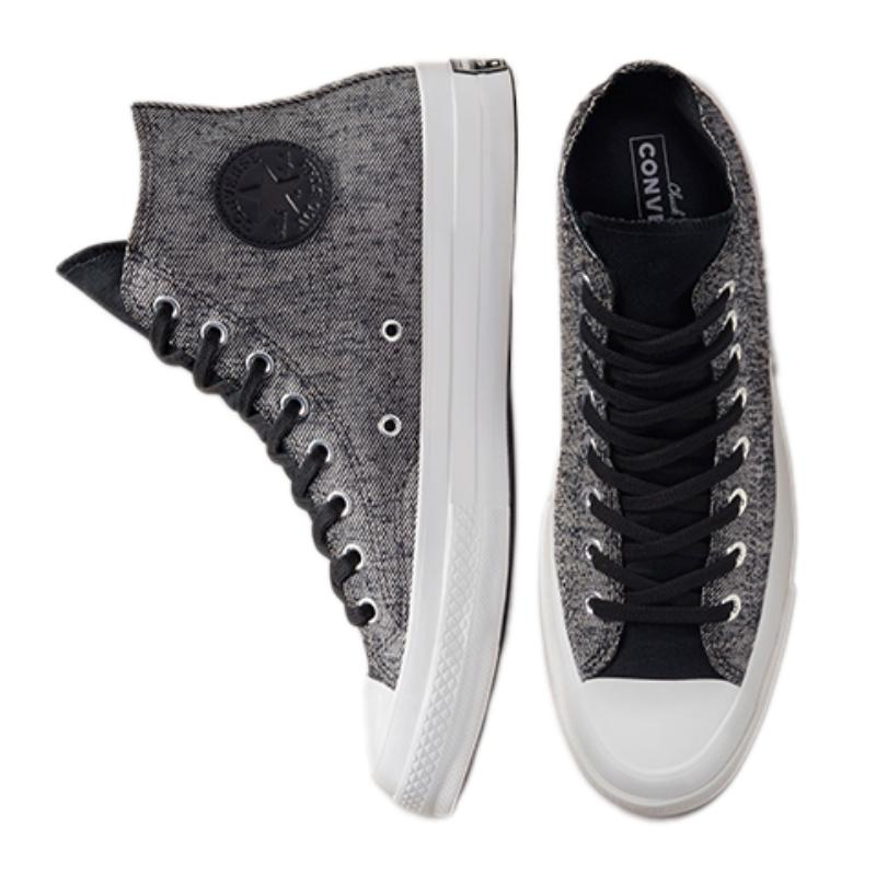 Converse Chuck Taylor All Star 1970s Casual & Versatile High Top Canvas Shoes Unisex Graphite Grey & Black