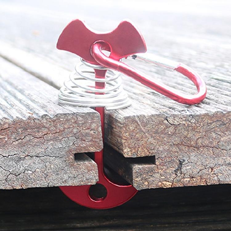 Fishbone Deck Anchors Peg Tents Tensioner for Outdoor Camping Hiking Easy to Use