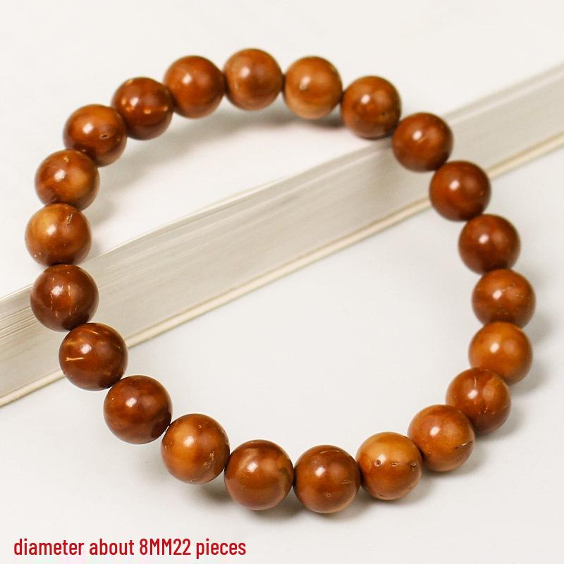 

Браслет из бусин кукуи - 8 мм круглый литературный стиль для мужчин и женщин