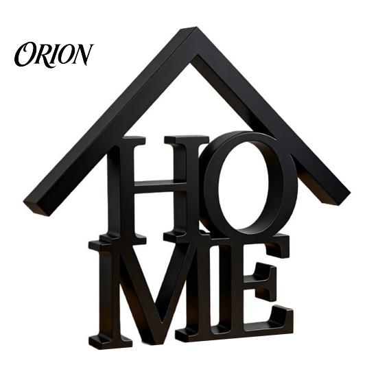 Entrance Home Decoration 3D Printed Table Sign, Modern Freestanding Letter Desktop Decorative Tabletop Word Housewarming Gift for New Sign