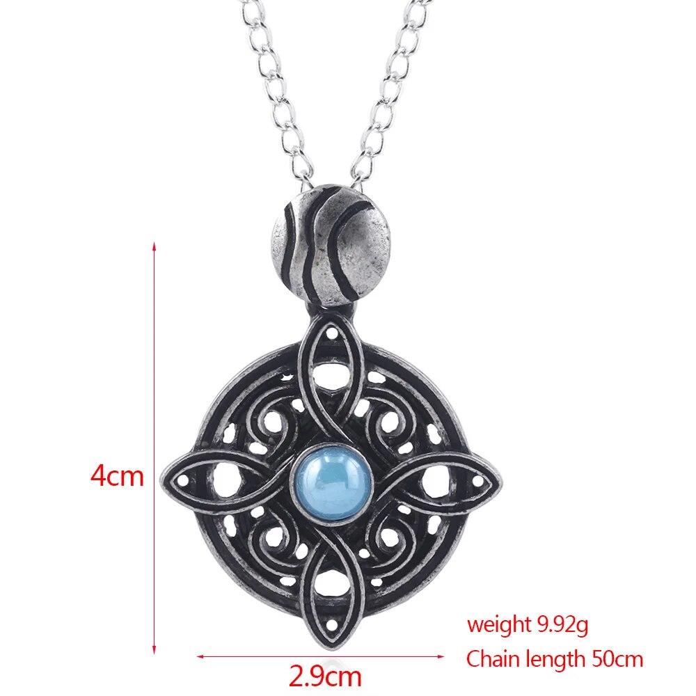 Game The Elder Scrolls 5 Skyrim Necklaces Amulet of Mara Dark Brotherhood Metal Necklace Cosplay Jewelry Gift