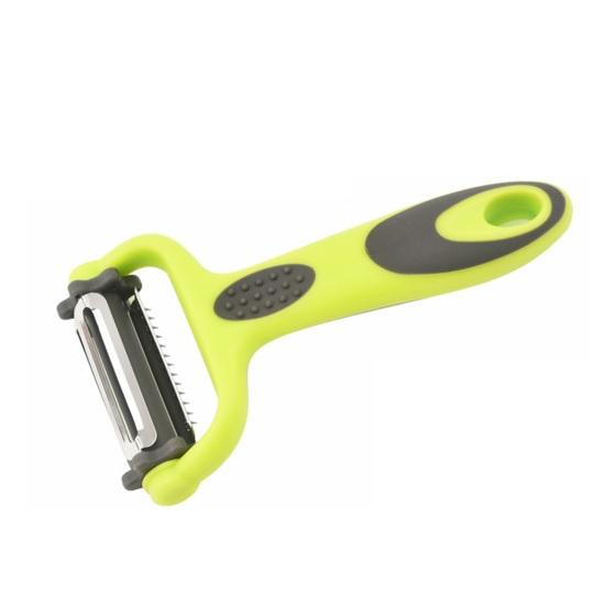 3 in 1 Swivel Vegetable Peeler, Rotating Stainless Steel Fruit Cutter, Multifunctional Kitchen Tool for Potato Apples Carrot