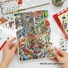 Infeel.Me 20th Edition 2.5D Large Scenery DIY House Stickers
