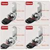 4Pcs 16/20/25/30mm Cam Locks Drawer Cabinet Lock Mail Box Locker Home Cupboard Door Tongue Lock With 2 Keys Furniture Hardware