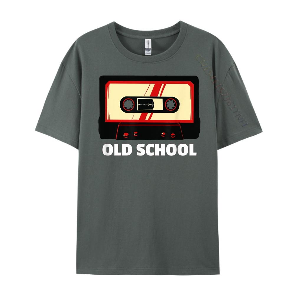Old School Cassette Music Tape Unisex T Shirts High Quality T Shirt Graphic Cotton Short Sleeve Mother's Day