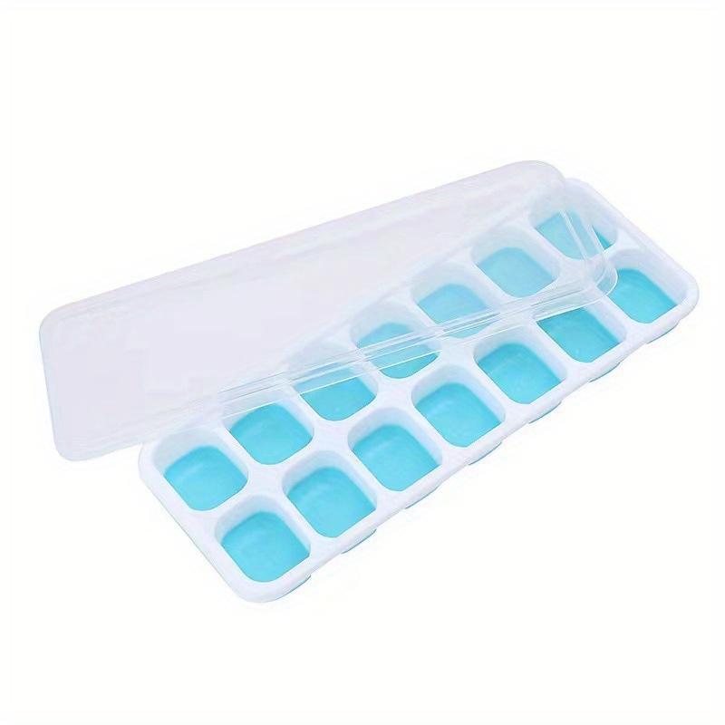 1PC  Ice Cube Mold, Silicone Ice Cube Tray, Multifunctional Household Chocolate Mold with Detachable Cover