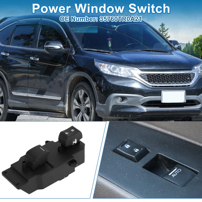 X Autohaux Front Passenger Side Power Window Switch for Honda CR-V 2012-2016 No.35760TR0A21