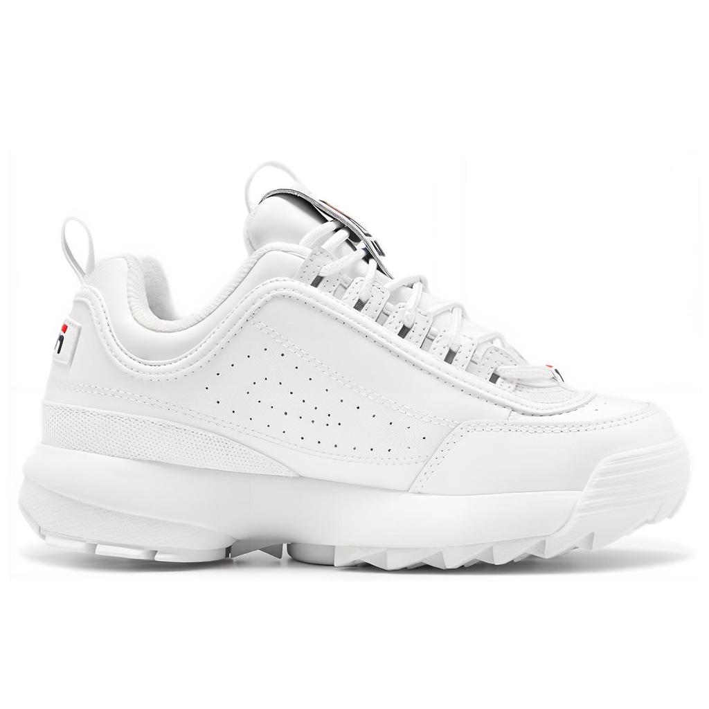 New FILA Disruptor 11 Premium Low Tops Sport Shoes White 1FM00139_125