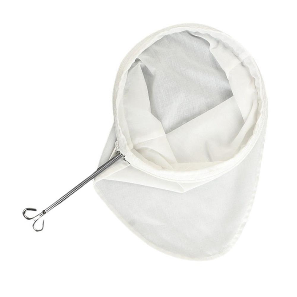 Zipper Closure Reusable Coffee Filter Cotton Fabric Cotton Filter Sock For Milk Tea