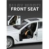 1/24 BMW 5 Series 530i 530LI Alloy Luxy Car Model Diecast Metal Vehicles Car Model High Simulation Sound and Light Kids Toy Gift
