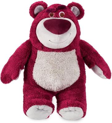 Official Disney Store Lotso Medium Plush Toy, 33cm (13 Inches), Strawberry Scent, from Toy Story 3 [Parallel Import]