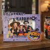 Creative Autumn Housewarming Gifts Halloween Wooden Photo Frame, Double Layer Wood Tabletop Picture Holder, Frames Display Stand for Home Holiday