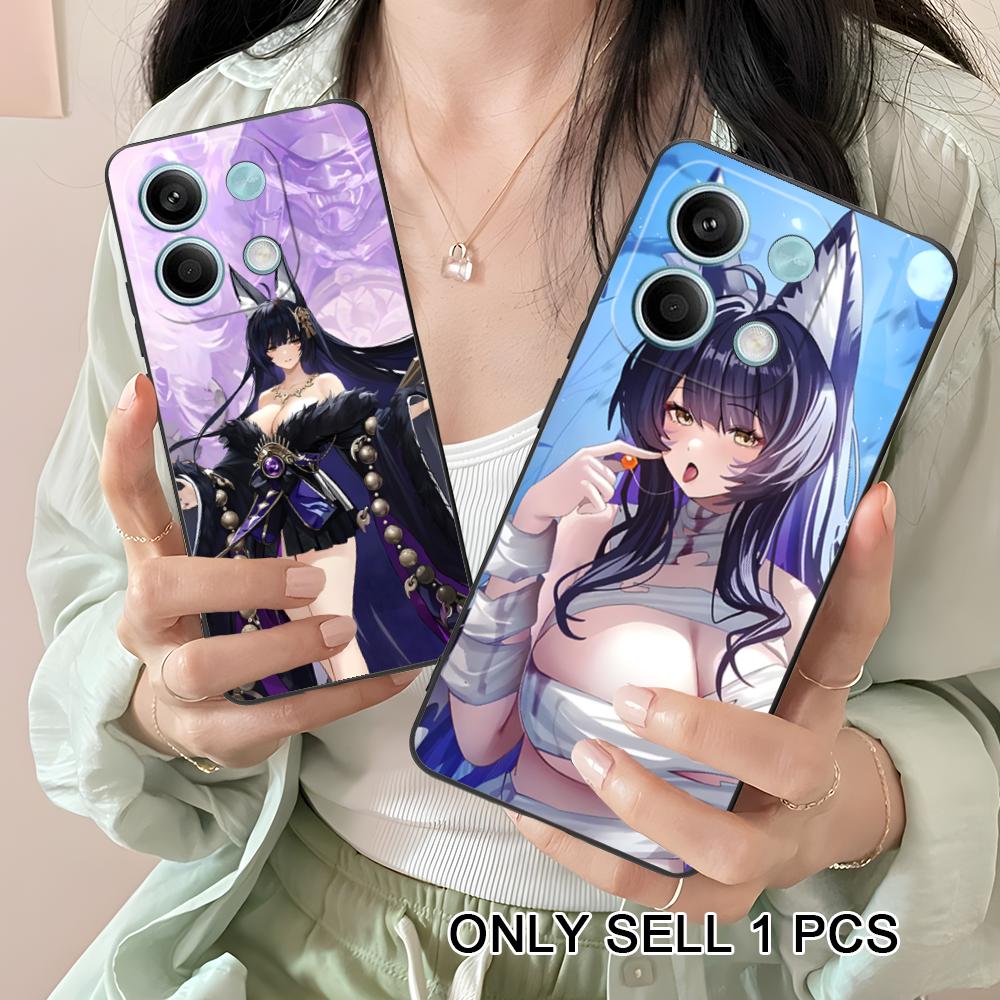 Azur Lane Musashi Matte TPU Mobile Phone Case for Xiaomi Redmi 15 14 13 12 A5 3 2 1 C Plus 4G 5G Colorful Printing Cover