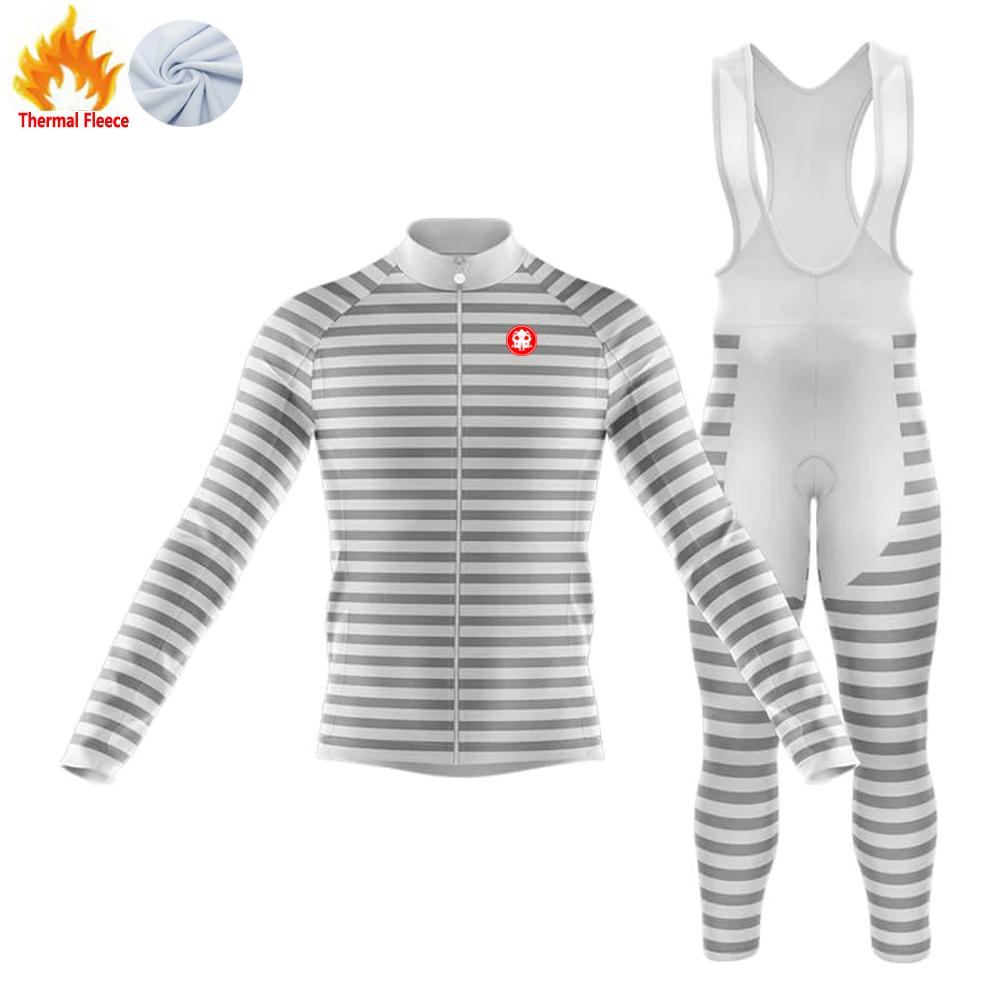 Winter Thermal Fleece Maillot Ciclismo Hombre Cycling Jersey Bicicleta De Ruta Mtb Wielerkleding Heren