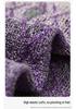 Renaissance Women's Seamless Mid-Calf Socks - Breathable, Thin, Purple, Cute Spring/Summer Socks