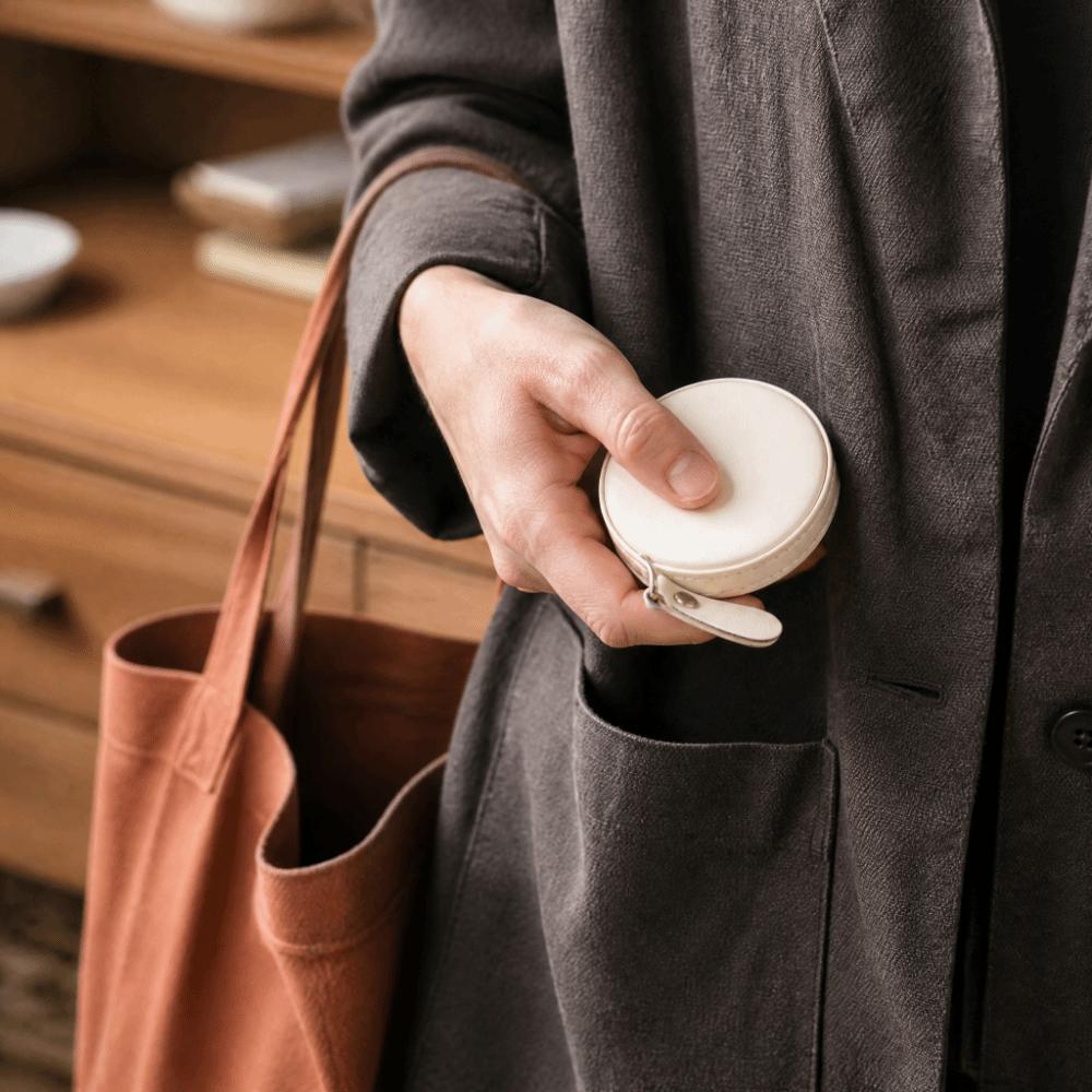 PU Leather Sewing Tape Measure Dual Scale Flexible Measuring Tape Mini Tape Measure For Tailor