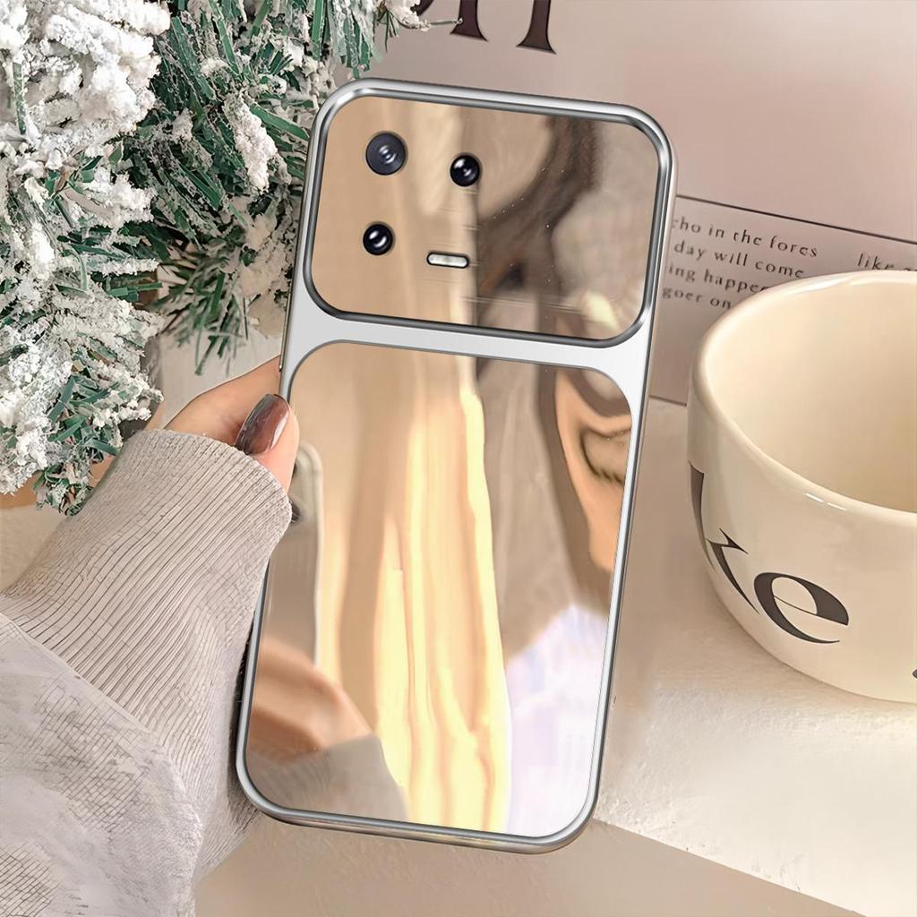 Case for Xiaomi 13 Pro,13 Trending Big Window Cover Mirror Phone Casing
