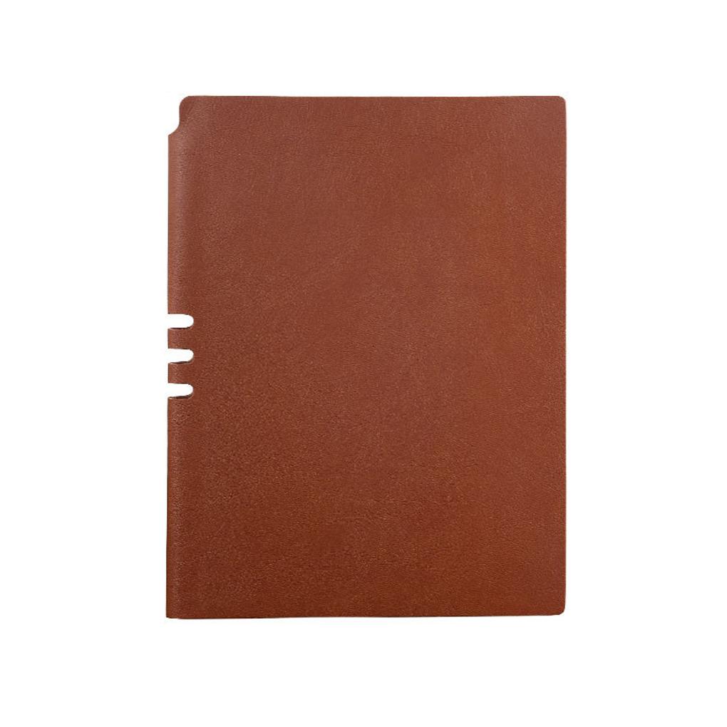 Agenda Organizer Journal Planner Note Book Space Saving Long-lasting Sweet Gift Craftsmanship Office Supplies Hardcover Notes коричневый