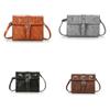 Versatile Retro Design Women's Pu Leather Bag In Burgundy With Magnetic Closure And Zipper Pocket