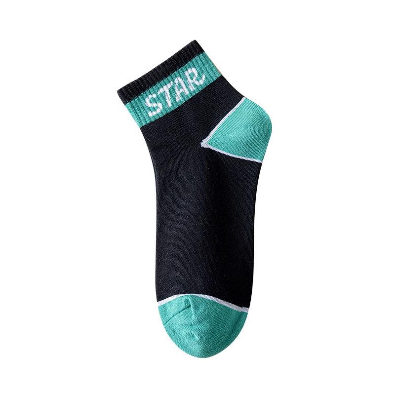 Female Autumn Sports Color Anti Odor 5A Anti Bacterial Tube Socks