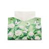 Vintage PU Leather Tissue Box Holder Decorative Durable Paper Tissue Case Oil Painting Car Tissue Box Home Living Room