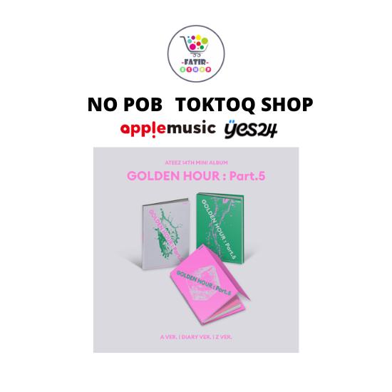 Выберите POB ATEEZ 14-й мини-альбом GOLDEN HOUR Часть 5 No POB Random