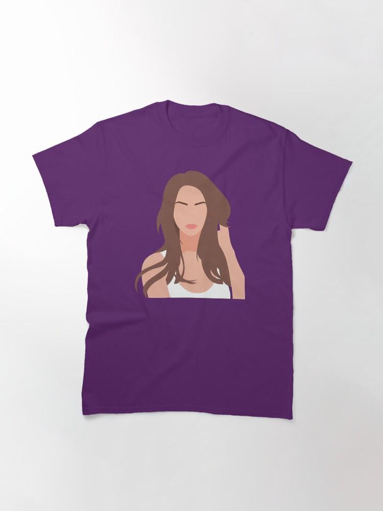 Selena Gomez Lineless Illustration Classic T-Shirt