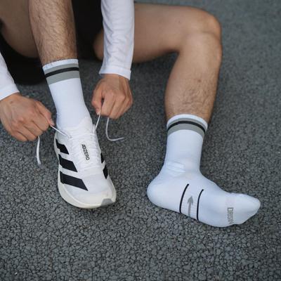 Unisex Mid-Calf Performance Socks for Running, Cycling, Hiking, and Sports
