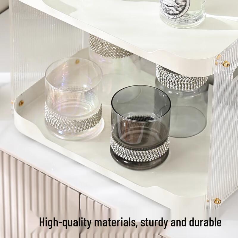 Acrylic Double-Layer Cup Holder