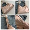 Korean Style Bowknot Faux Leather Tote Bag Versatile Women's Shoulder Handbag CLE