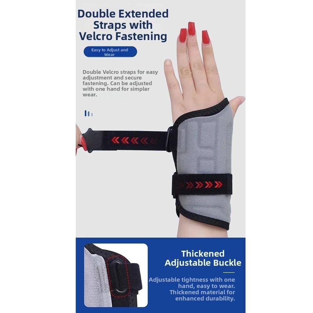 Adjustable Wrist Brace Thumb Hole Wrist Guard Joint Stabilizer Carpal Tunnel Brace Sprains