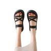 Zapatillas frescas de suela gruesa para mujer, calzado de verano para exteriores, Novedad de Año Nuevo, de dos usos con faldas, estilo de hada, sandalias de playa para mujeres embarazadas